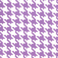 Everyday Houndstooth in Purple