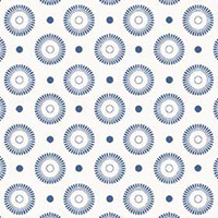 Basically Low - Daisy Wheel Dots in Blue