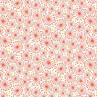 Flower Doodles - Dandelions in Orange