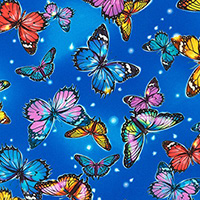 Fantastic Forest - Butterflies in Blue