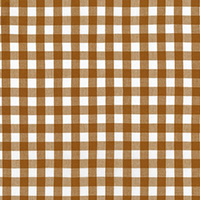 Kitchen Window Wovens - Gingham in Roasted Pecan