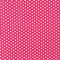 Spot On - Small Spots in Hot Pink