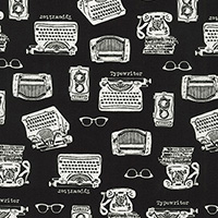In The Press - Typewriters in Black