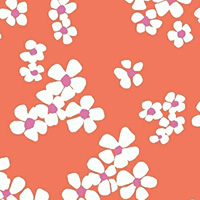 Daisy Chain - Bouquet in Coral