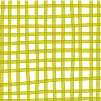 Daisy Chain - Plaid in Chartreuse