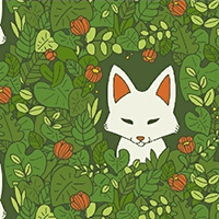 Forest Spirit - Fox in Pine