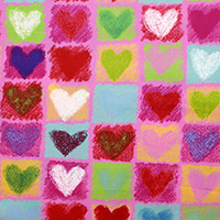 Heart Heart IV in Pink