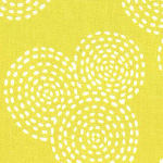 Stitch Circles in Citron
