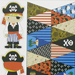 Pirate Bunting and Softie Kit