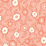 Frakturs and Flourishes - Floral in Coral