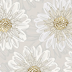 Shiny Objects, Good as Gold - Embossed Blooms in Pearl