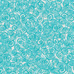 Flower Doodles - Rosette in Turquoise