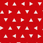 Remix - Tossed Triangles in Red