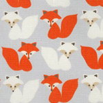 Woodland Pals 2 - Foxes in Grey