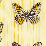 Spring Shimmer - Butterfly in Marigold
