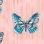 Spring Shimmer - Butterfly in Blush