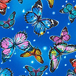 Fantastic Forest - Butterflies in Blue