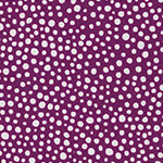 Jules and Indigo - Small Dots in Wineberry