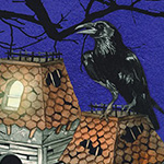 Raven Moon - Raven House Panel in Gumdrop