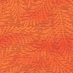 Courtyard Textures - Fern in Orange