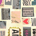 Wish - Postage Stamps in Old Paper