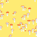 Far Far Away III - Mushrooms in Yellow